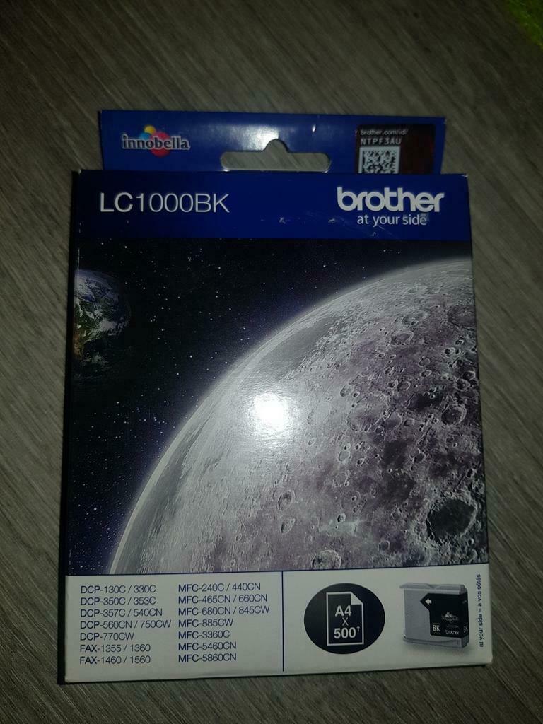cartouche imprimante fax brother lc1000bk, Ophalen of Verzenden, Nieuw