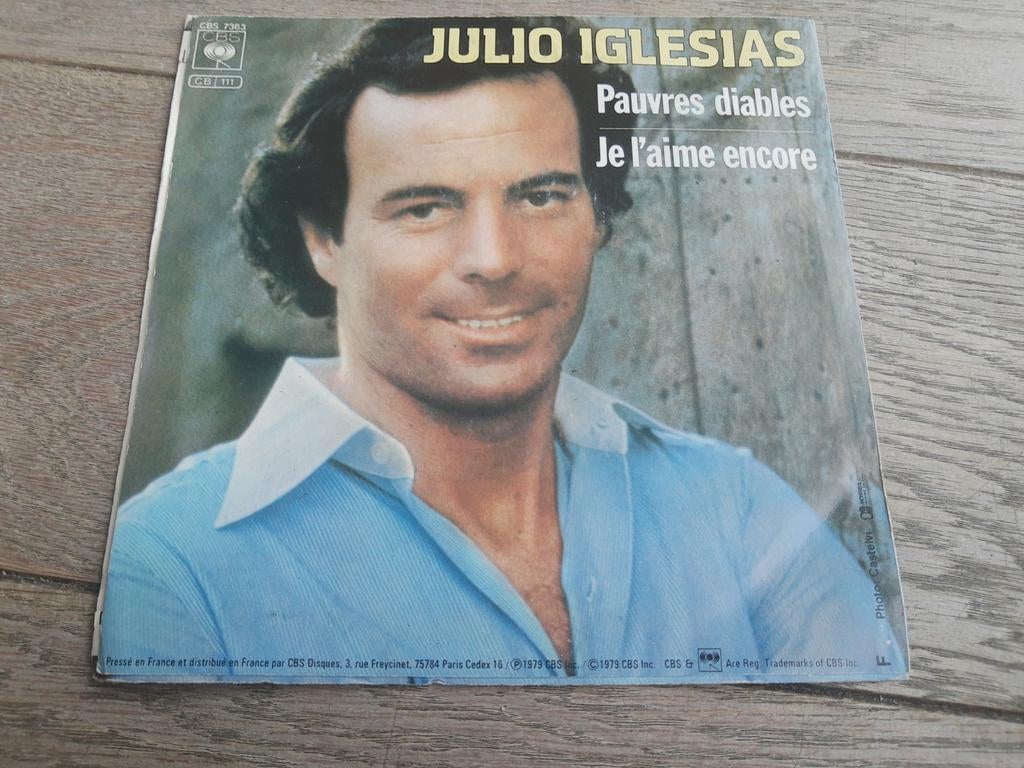 Julio Iglesias célibataire : pauvres diables, Enlèvement ou Envoi, Comme neuf