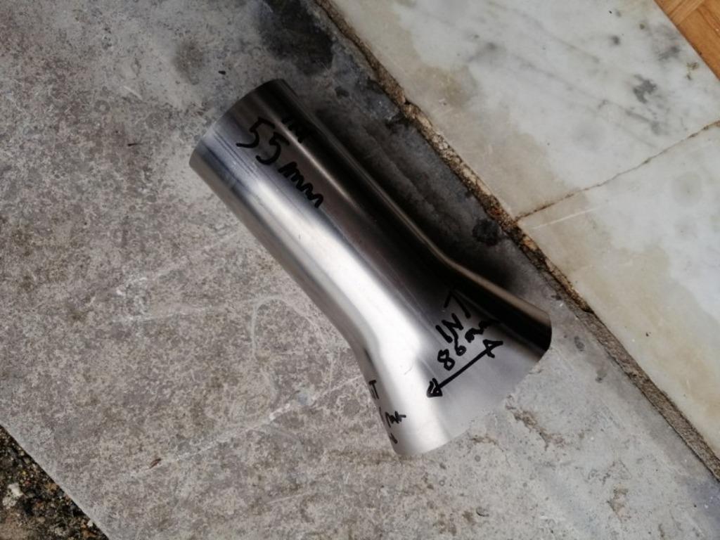 adaptateur d'échappement 2 vers 1, Enlèvement, Neuf