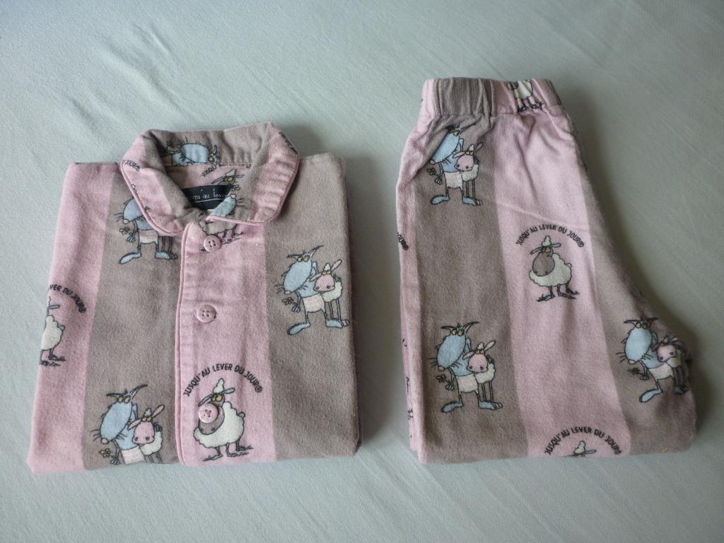 Flanellen Pyjama Jusqu au Lever du Jour, Garçon ou Fille, Enlèvement ou Envoi, Jusqu au Lever du Jour, Comme neuf