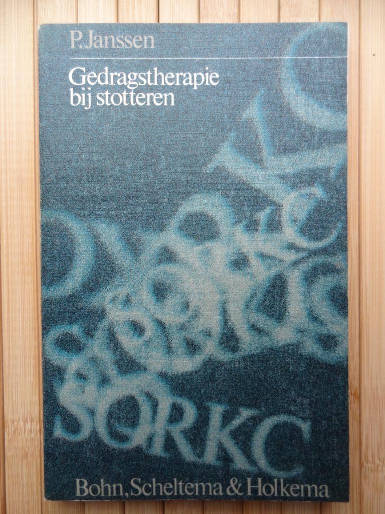 Gedragstherapie bij stotteren / P. Janssen, Ophalen, Peggy Janssen, Zo goed als nieuw, Overige onderwerpen