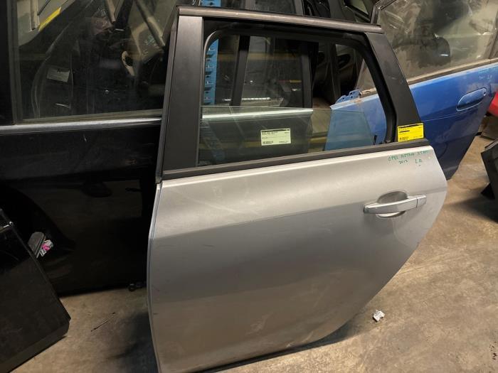 Portière 4portes arrière gauche d'un Opel Astra, -, Opel, 3 mois de garantie, Utilisé