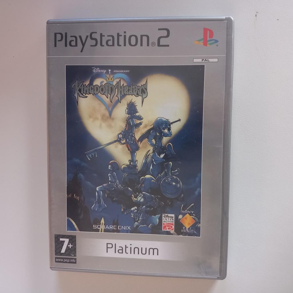 Kingdom Hearts platinum playstation 2 pal, Games en Spelcomputers, Ophalen of Verzenden, Zo goed als nieuw