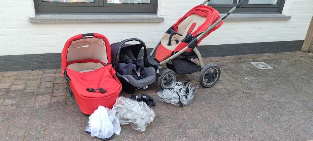 Kinderwagen 3 in 1, Enlèvement, Utilisé, Poussette, Avec siège auto