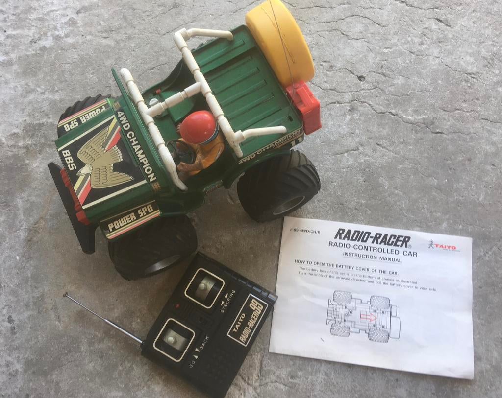 Radio Racer Taiyo vintage rc, Ophalen of Verzenden, Zo goed als nieuw
