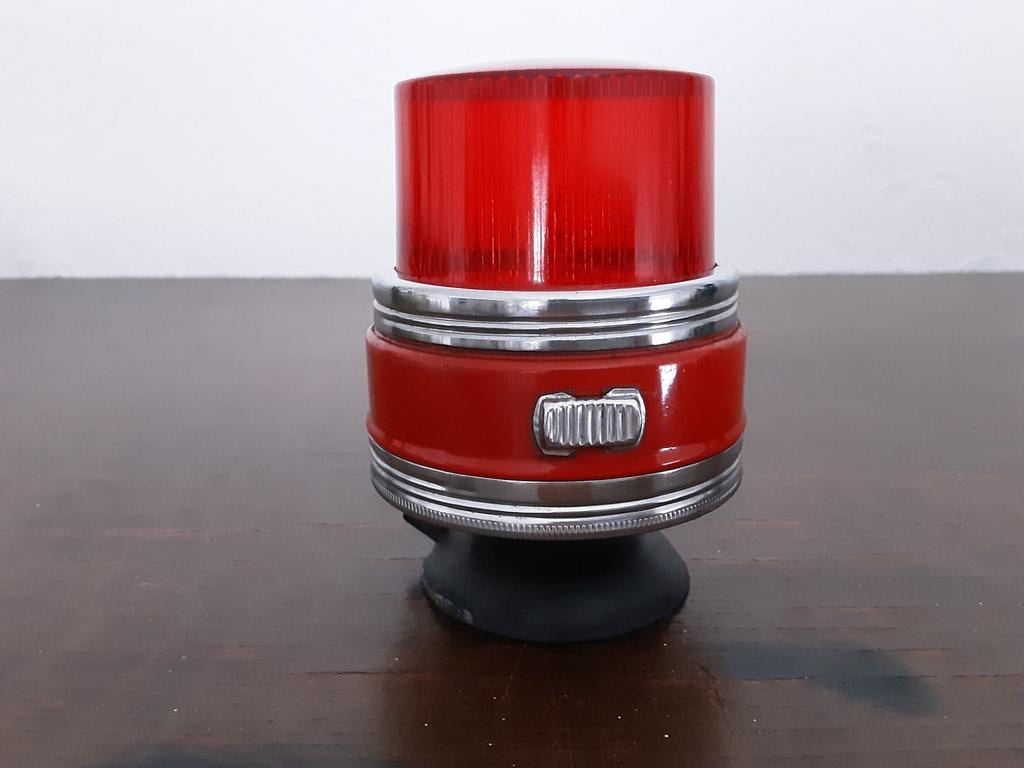 Vintage rood licht met zuignap BBB Hongkong, Ophalen of Verzenden, Gebruikt