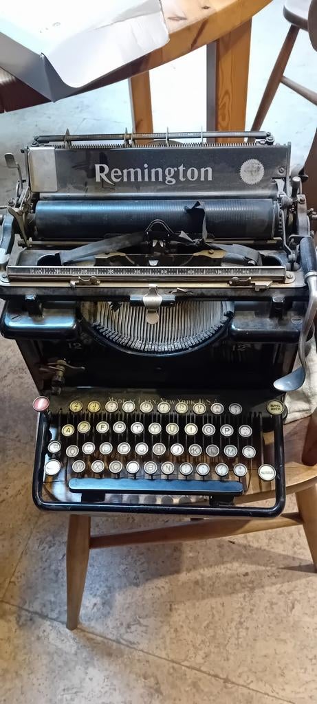 Remington typmachine, Ophalen