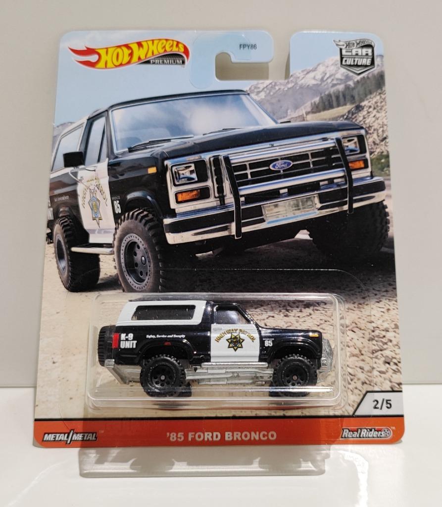 Hot Wheels '85 Ford Bronco Highway Patrol 4x4 (uit 2021), Ophalen of Verzenden