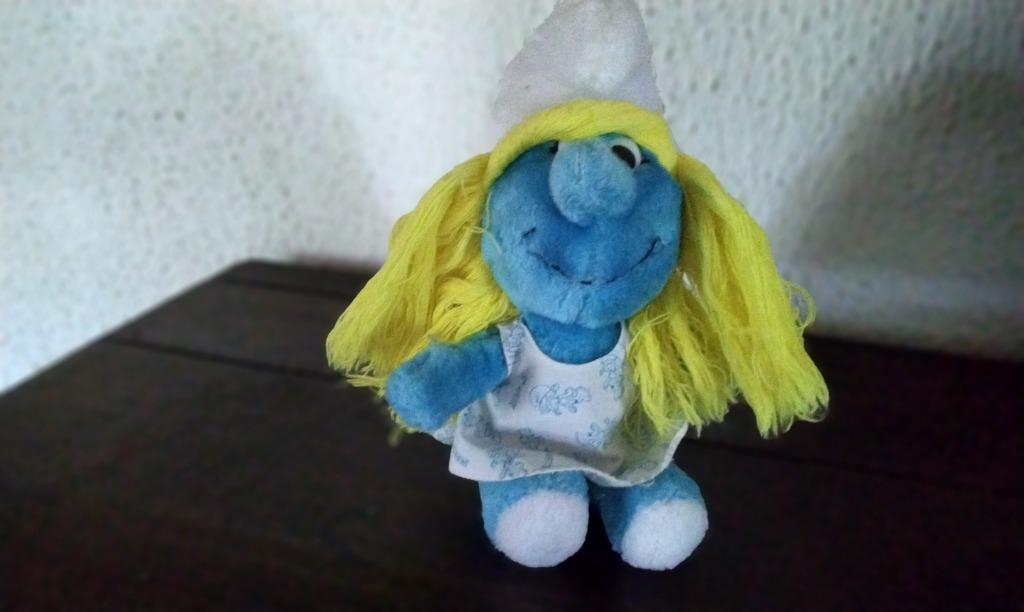 PLUCHE LA STROUMPFETTE, Ophalen of Verzenden, Gebruikt