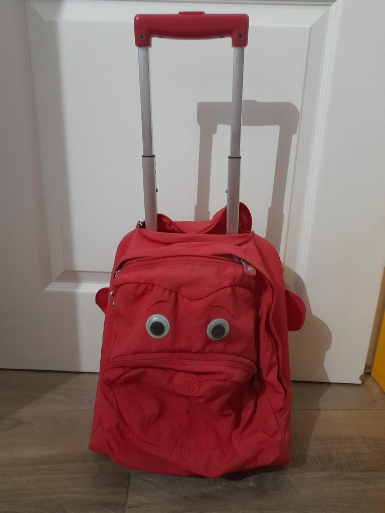 Cartable trolley kipling, Enlèvement, Utilisé, Rose, Autres types