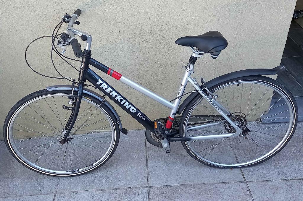 Vélo trekking line en alluminium - shimano v-brake - ITM, Ophalen, Zo goed als nieuw, Dames, Overige merken