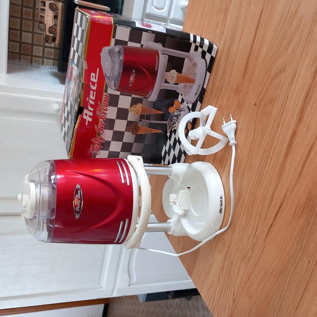 Machine à glace molle Ariete pour usage domestique, Electroménager, Enlèvement ou Envoi