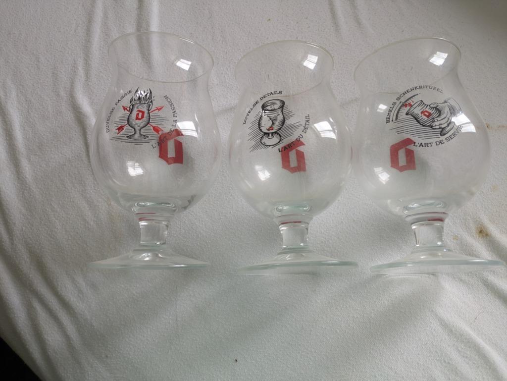 Duvel glazen, Enlèvement ou Envoi, Utilisé, Verre ou Verres, Duvel
