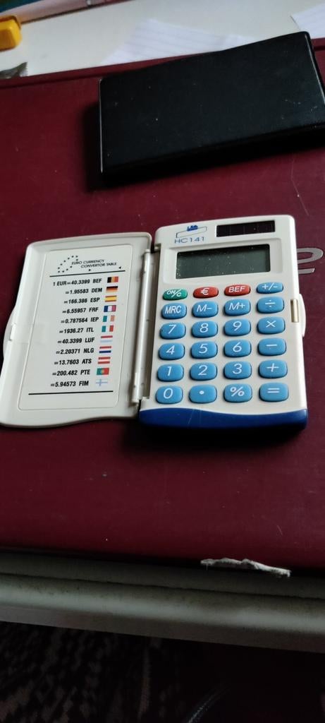 calculatrice publicitaire Fortis, Enlèvement ou Envoi, Utilisé