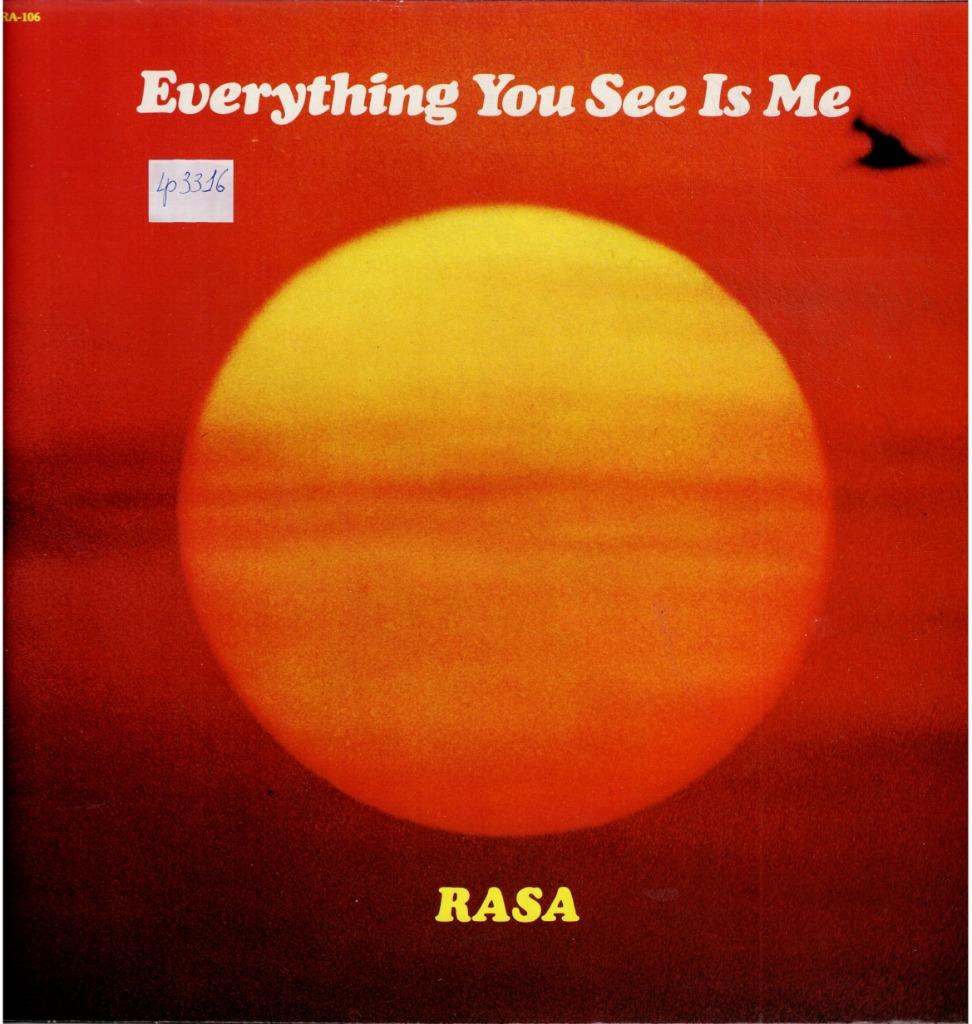 vinyl  lp  /   Rasa   – Everything You See Is Me, Ophalen of Verzenden, Overige formaten