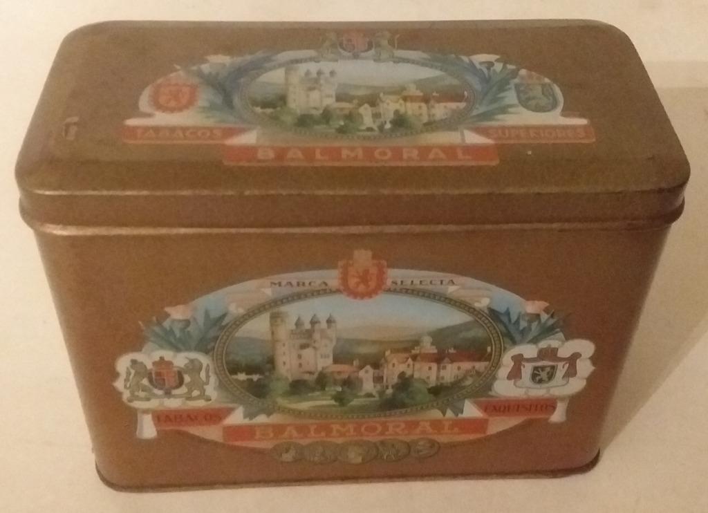 blikken doos Balmoral Humidor met Spaans cederhout, Enlèvement ou Envoi