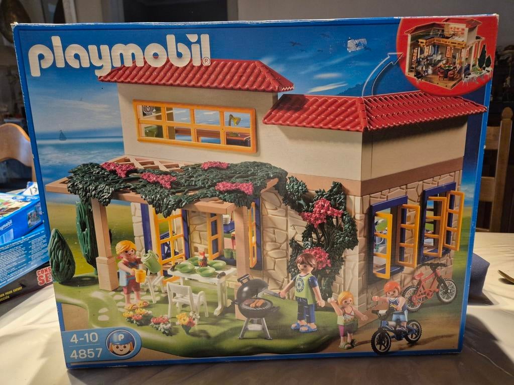 Vakantiehuis playmobil, Kinderen en Baby's, Speelgoed | Playmobil, Ophalen of Verzenden, Gebruikt