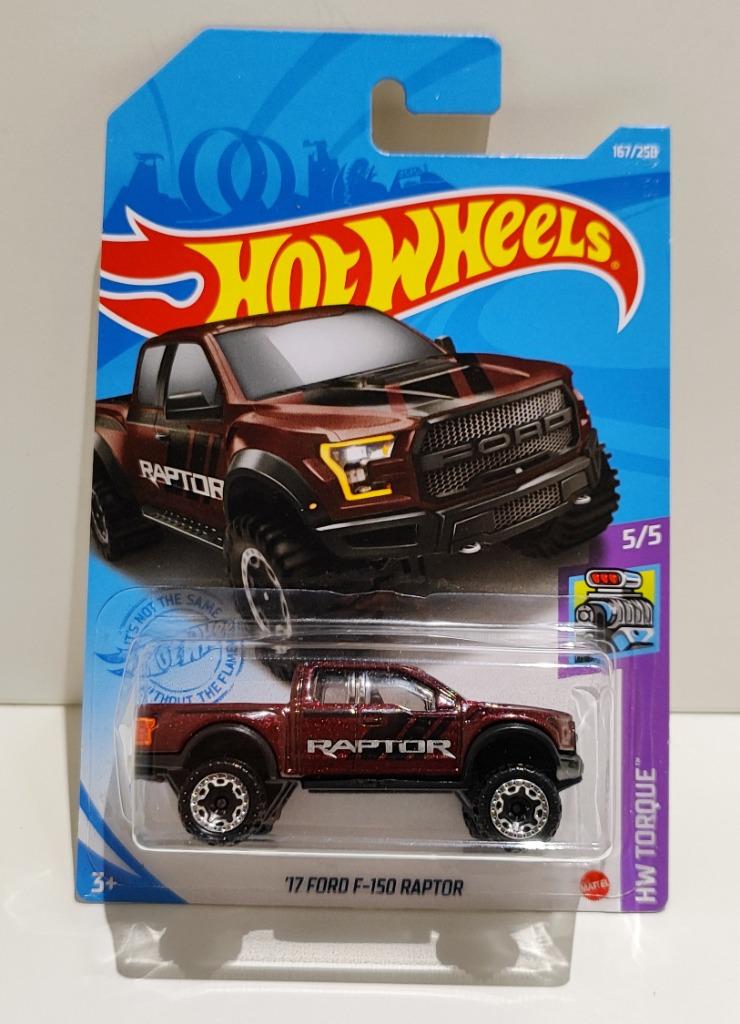 Hot Wheels '17 Ford F-150 Raptor Torque Maroon (2020), Enlèvement ou Envoi
