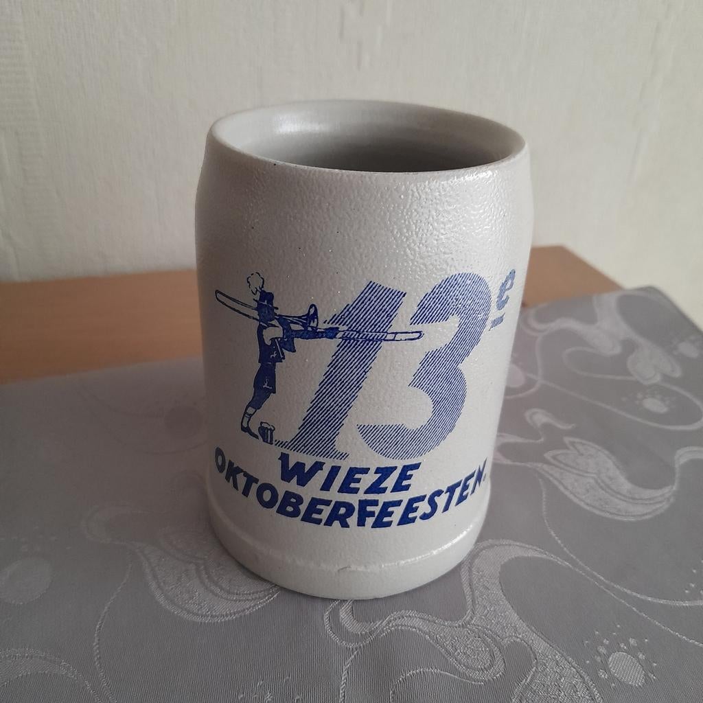 Bierpot 13e Wieze Oktoberfeesten.  0,5 L., Verzamelen, Ophalen, Pul(len)