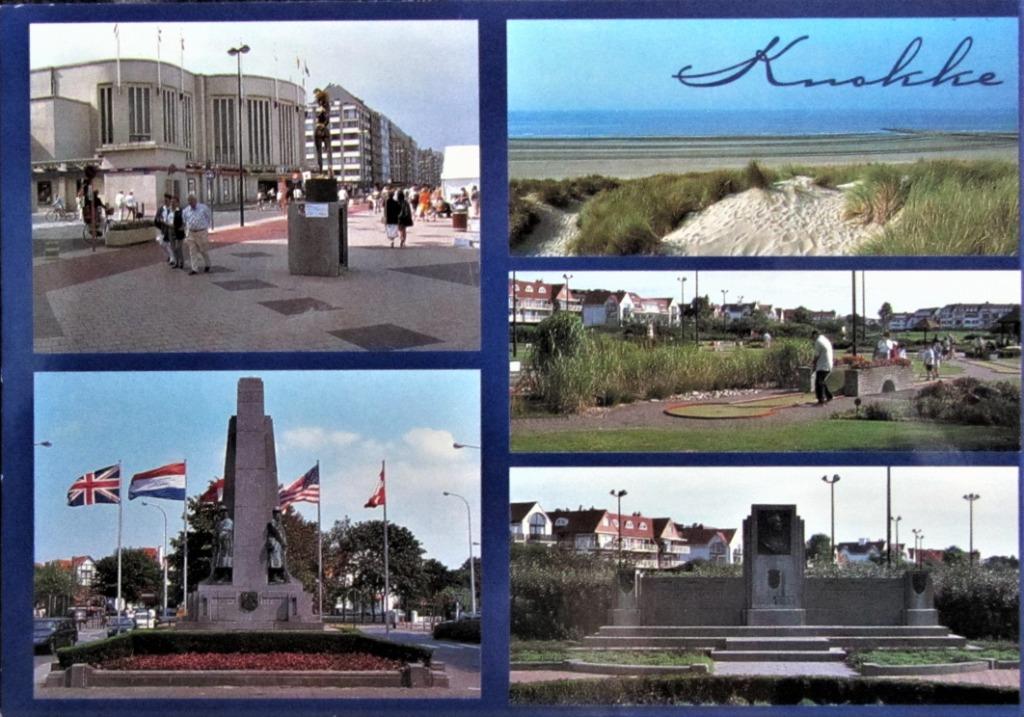 POSTKAART BELGIË- KNOKKE, Ophalen of Verzenden, 1980 tot heden, Gelopen, West-Vlaanderen