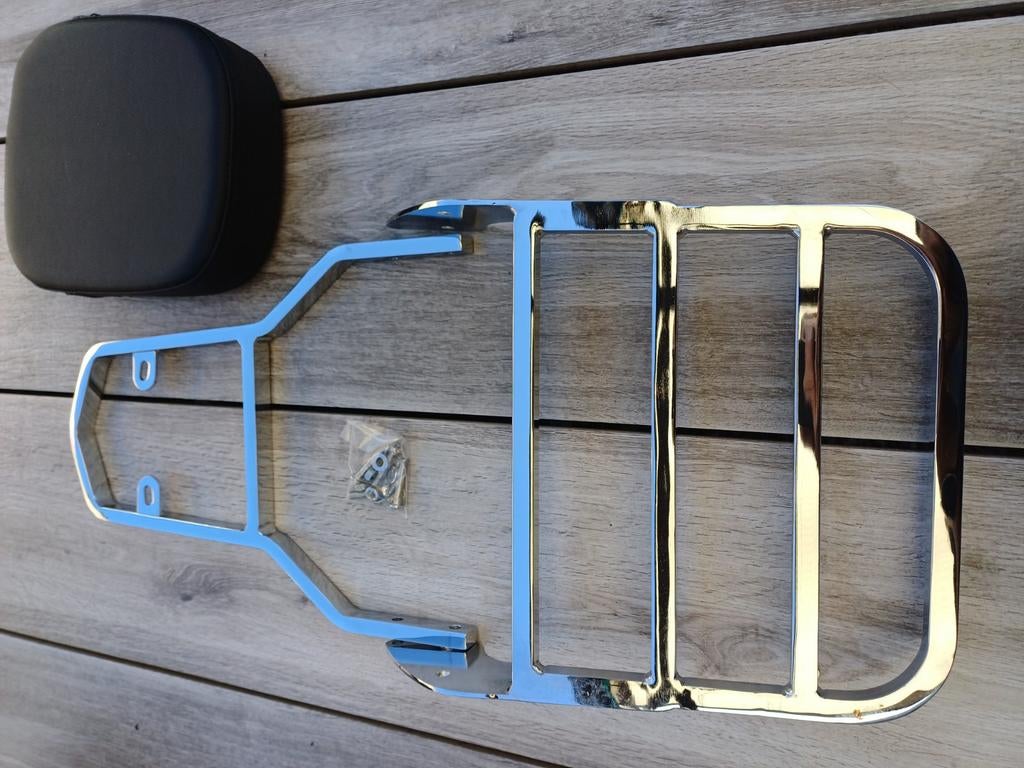 Nieuw moto rug leuning, Enlèvement, Comme neuf