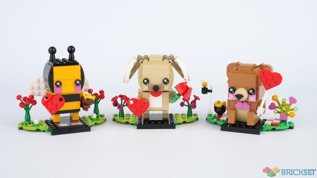 Lego Brickheadz Valentijn 40270 40349 40379 (2017-2019), Ophalen of Verzenden, Nieuw, Complete set, Lego