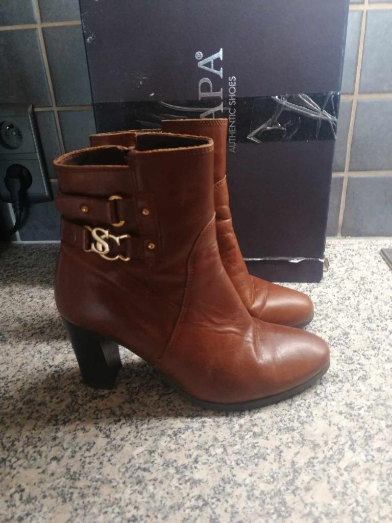 laarzen bruin merk scapa – maat 37 - nieuwprijs 129 euro Duu, Kleding | Dames, Schoenen, Scapa, Bruin, Lage of Enkellaarzen, Ophalen of Verzenden