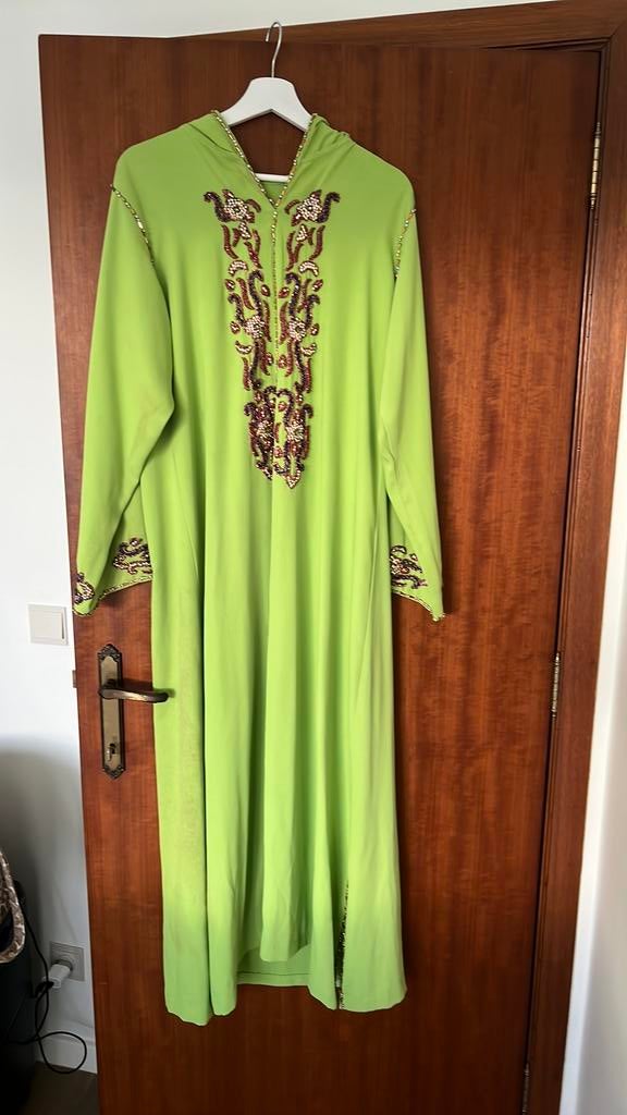 Jellaba groen, Kleding | Dames, Ophalen, Zo goed als nieuw, Groen