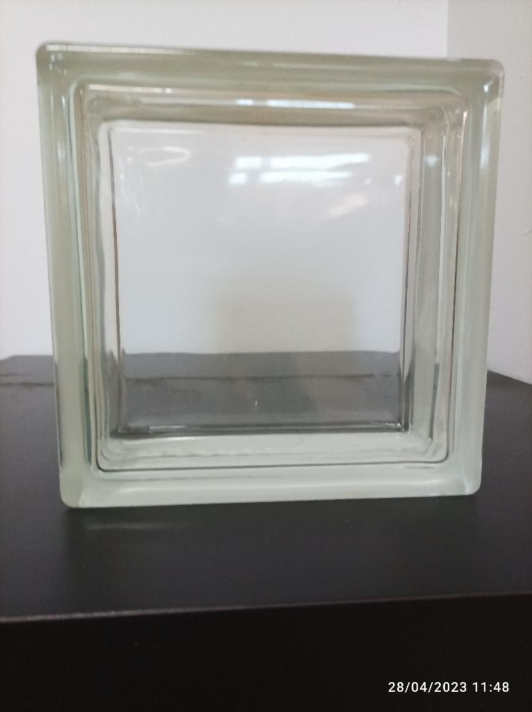 BRIQUES DE VERRE POUR MUR ET SOL, Bricolage & Construction, Enlèvement, Neuf