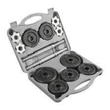 Valise haltères 20kg dumbell set, Enlèvement, Utilisé, Bras, Haltère