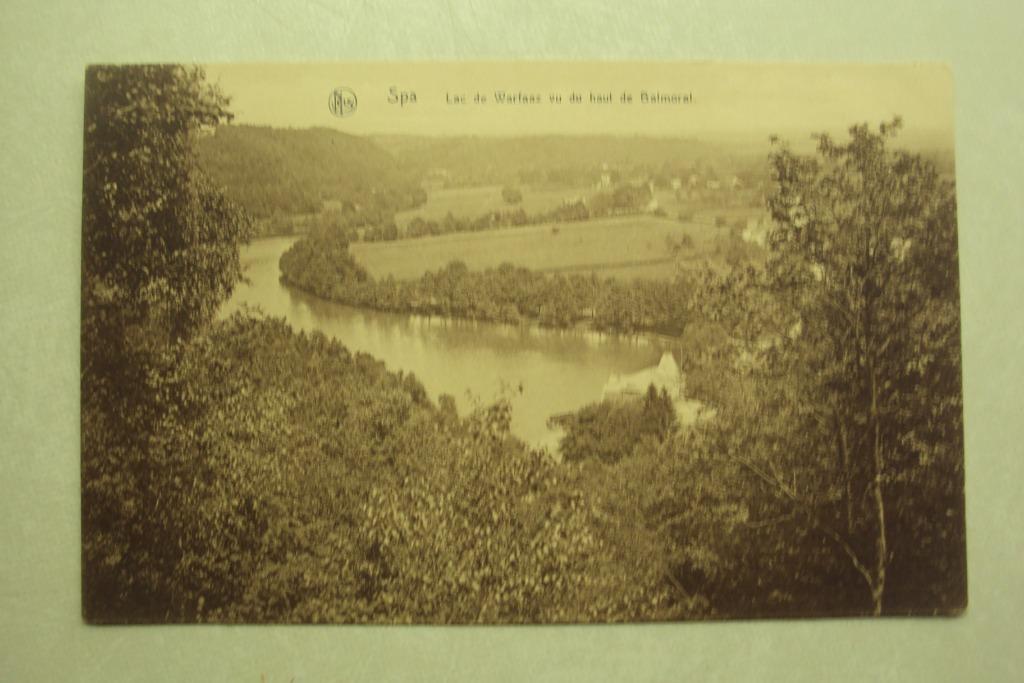 45322 - SPA - LAC DE WARFAAZ VU DU HAUT DE BALMORAL, Verzamelen, Verzenden