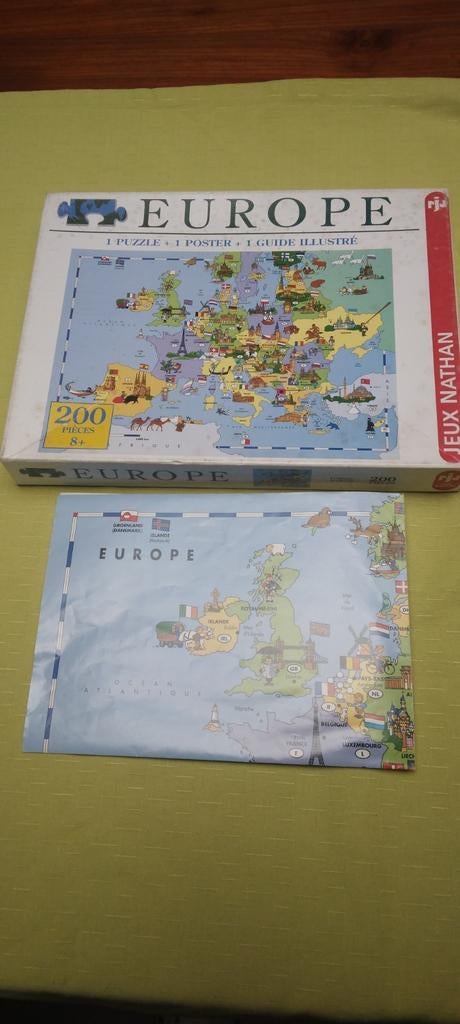Puzzle Europe, Enlèvement ou Envoi, Utilisé, Puzzle