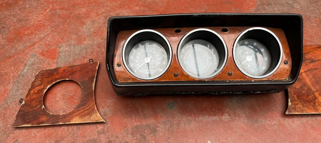 Houten dashboard en balies, Ophalen, Gebruikt, Mini