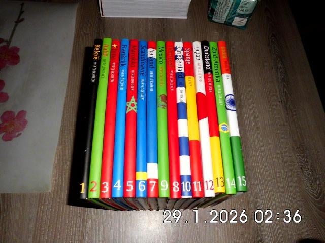 15   BOEKEN  " WERELDKEUKEN ", Ophalen, Nieuw, Tapas, Hapjes en Dim Sum, Gezond koken