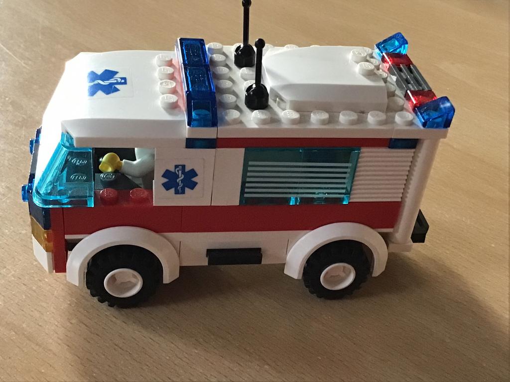 Ziekenwagen van lego, Enlèvement, Comme neuf