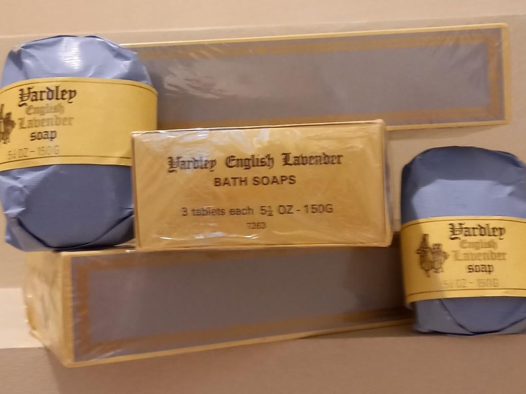 Yardley English Lavender (vintage) Bath Soaps., Ophalen, Zo goed als nieuw