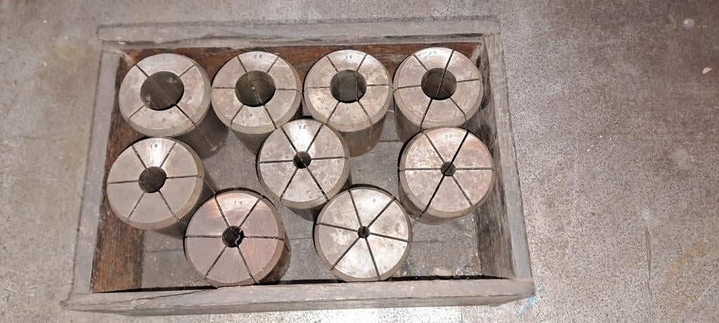 Klembussen voor freesmachine of draaibank, Motoren, Ophalen of Verzenden