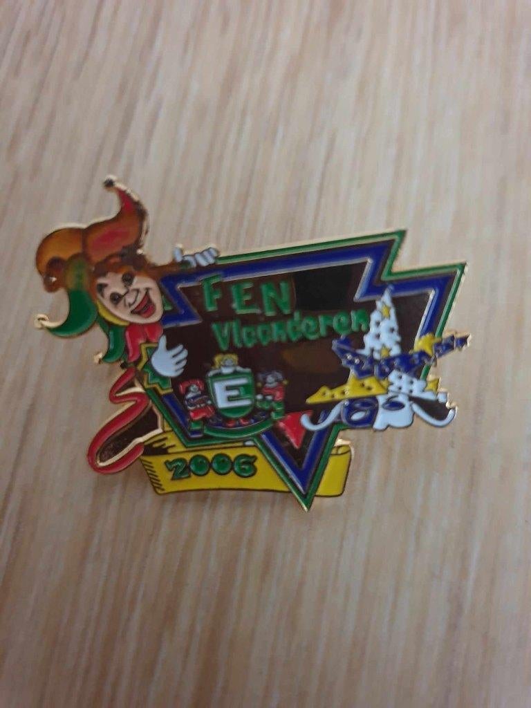 Carnaval pin Fen 2006, Verzamelen, Ophalen of Verzenden