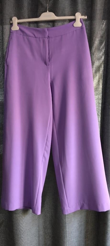 wijde Broek : Vero Moda / mt 38, Vêtements | Femmes, Culottes & Pantalons, Comme neuf, Taille 38/40 (M), Violet, Longs, Enlèvement ou Envoi