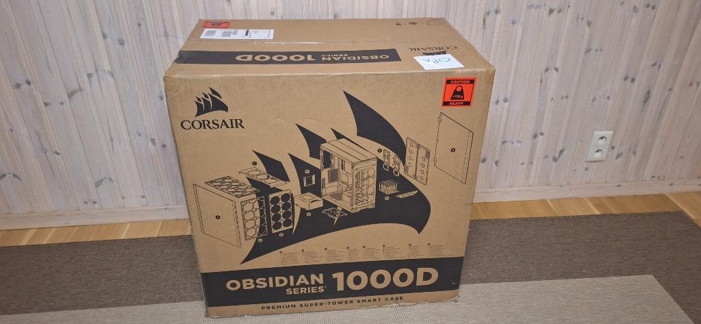 Corsair Obsidian Series 1000D Super-Tower Case, Computers en Software, Computerbehuizingen, Ophalen, Nieuw