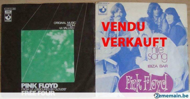 Pink Floyd 1x singles > 10.-, Envoi