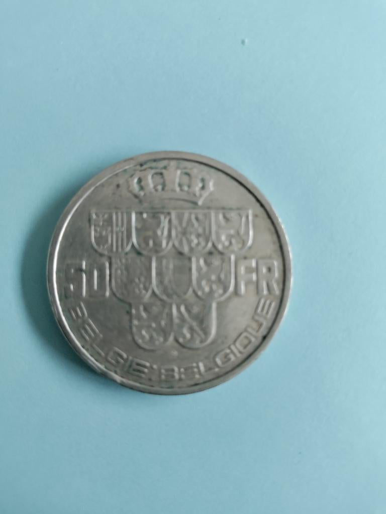 50 francs. Léopold III en argent, Enlèvement ou Envoi, Argent, Argent