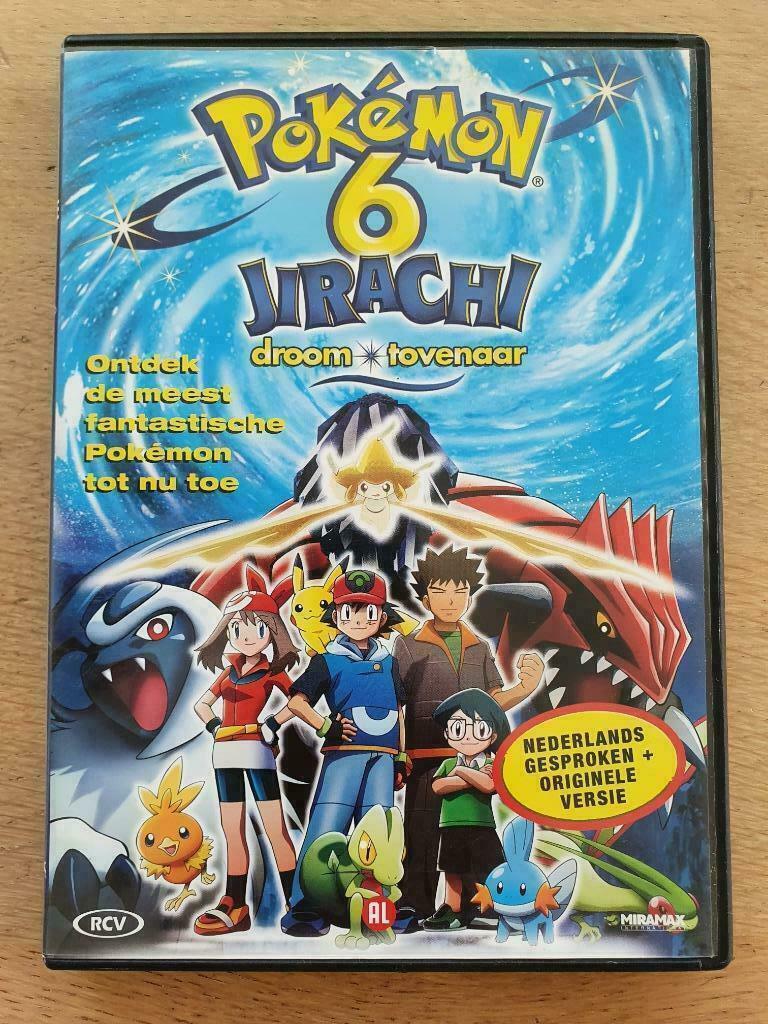 Pokémon 6 Jirachi Droom Tovenaar, Tous les âges, Enlèvement ou Envoi, Anime (japonais), Dessin animé