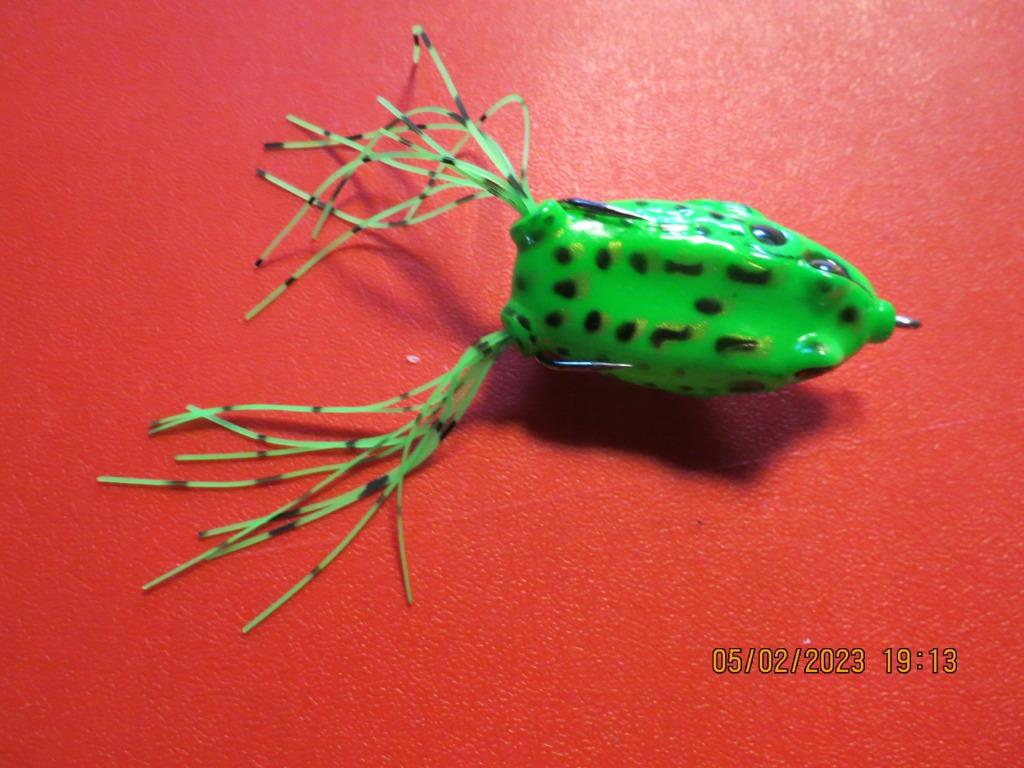 Leurre pour la pêche - Grenouille, Enlèvement ou Envoi, Neuf, Hameçon