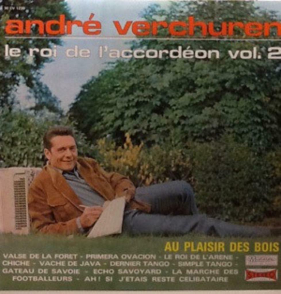 André Verchuren ‎– Le Roi De L'accordéon Vol. 2, Ophalen of Verzenden, 12 inch