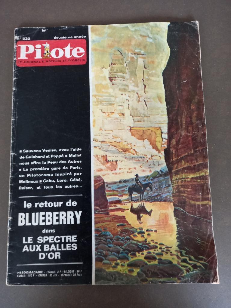 Magazine hebdomadaire Pilote, Enlèvement, 1960 à 1980, Journal ou Magazine