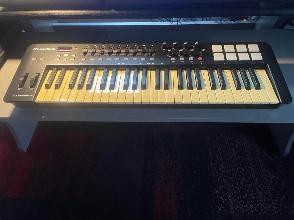 M-Audio Oxygen 49 Midi Klavier, Autres marques, Enlèvement, Utilisé, 49 touches