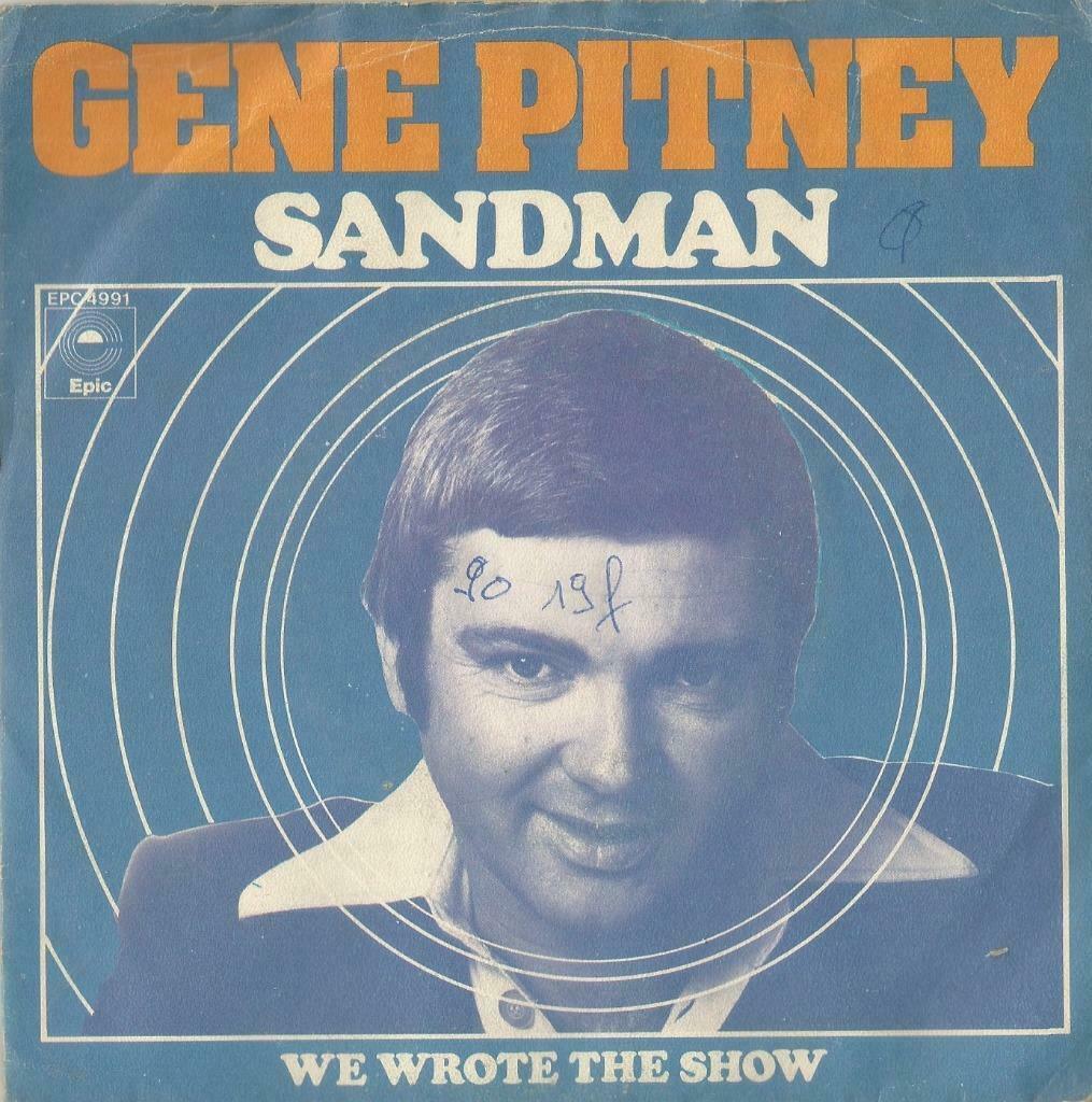 Gene Pitney – Sandman / We wrote the show – Single, Gebruikt, 7 inch, Single, Ophalen of Verzenden