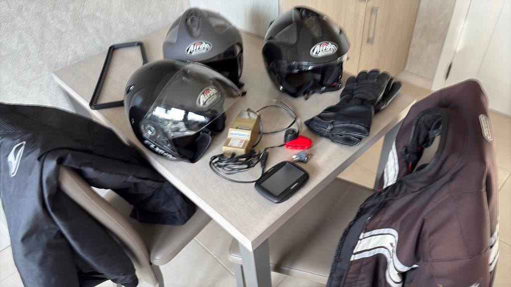 Motorhelmen en uitrusting, Jethelm, L, Tweedehands, Ophalen