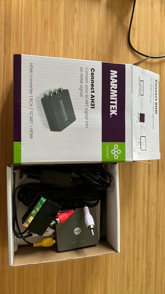 Scart naar HDMI, Ophalen, Zo goed als nieuw, HDMI